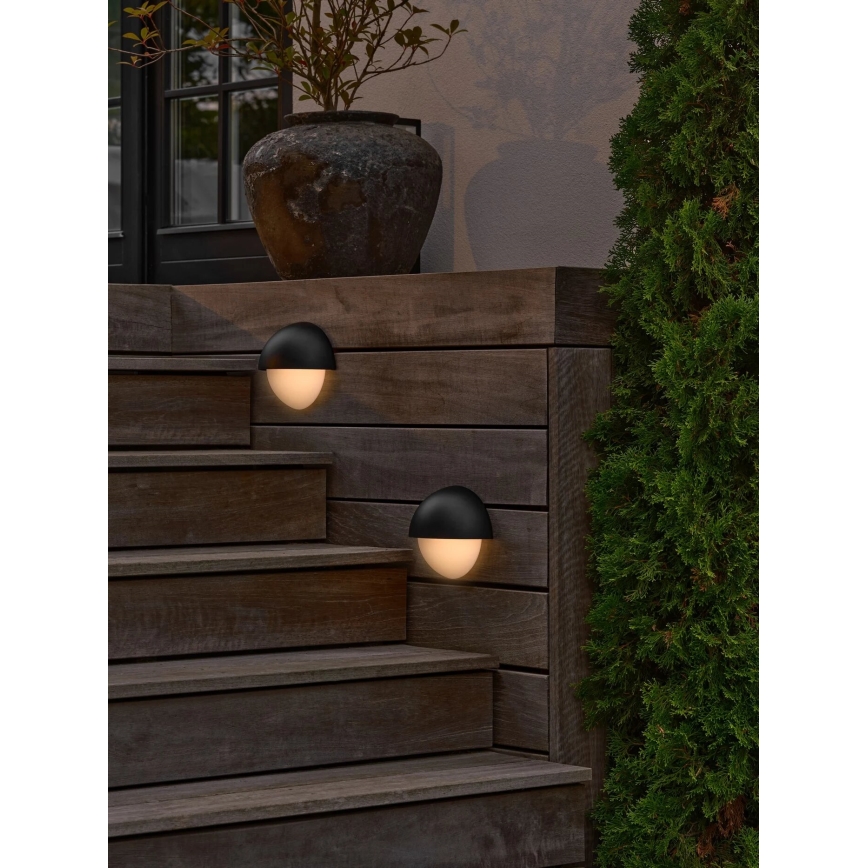 Nordlux - Outdoor wall light SCORPIUS 1xE14/15W/230V IP44 black