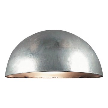 Nordlux - Outdoor wall light SCORPIUS 1xE14/40W/230V IP33 silver