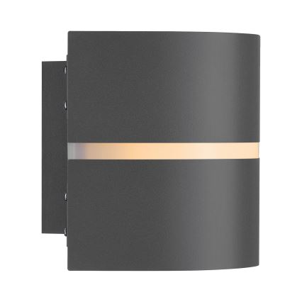 Nordlux - Outdoor wall light SIBELIS 1xE27/10W/230V IP44 anthracite