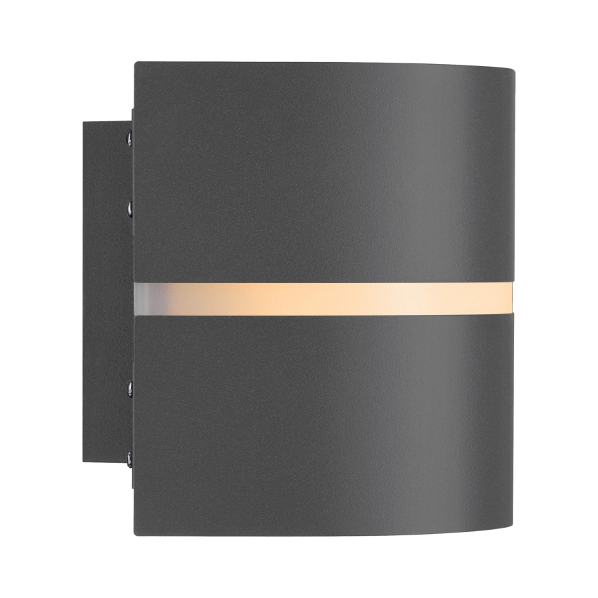 Nordlux - Outdoor wall light SIBELIS 1xE27/10W/230V IP44 anthracite