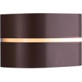 Nordlux - Outdoor wall light SIBELIS 1xE27/10W/230V IP44 brown