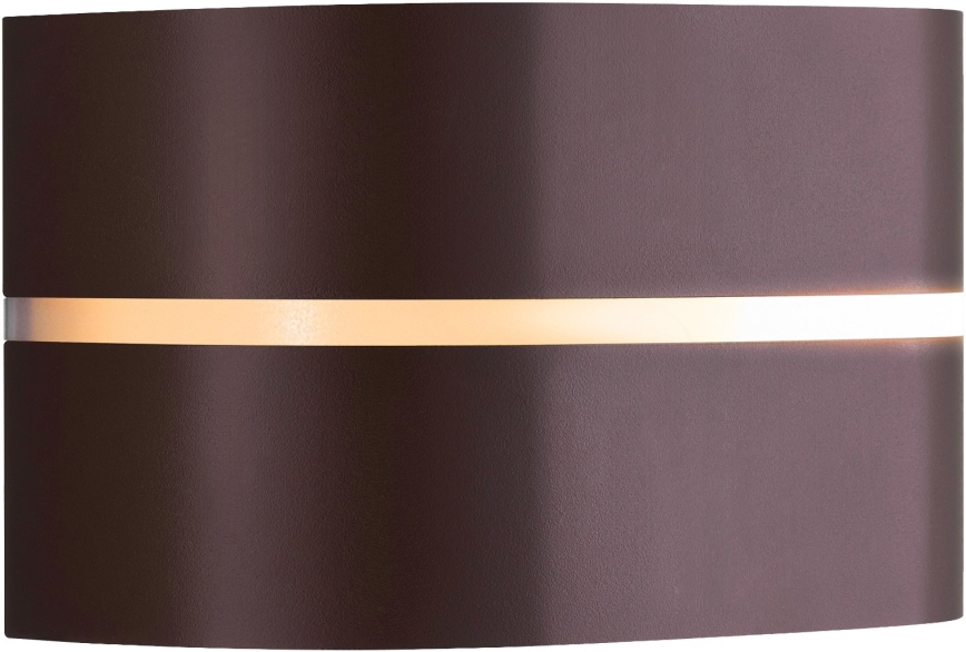 Nordlux - Outdoor wall light SIBELIS 1xE27/10W/230V IP44 brown