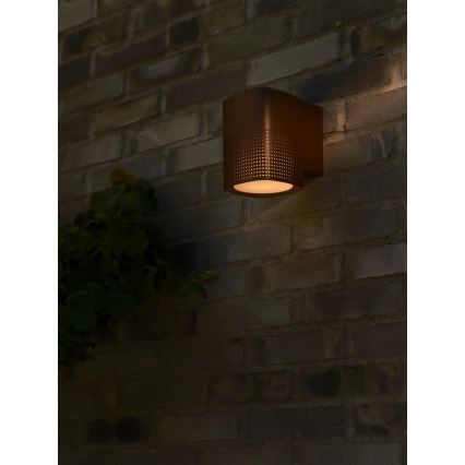 Nordlux - Outdoor wall light SIDARA 1xE27/15W/230V IP54 brown