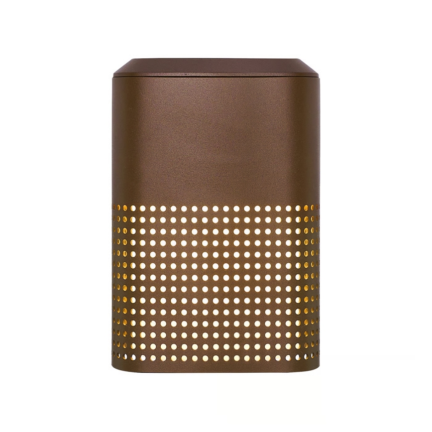 Nordlux - Outdoor wall light SIDARA 1xE27/15W/230V IP54 brown