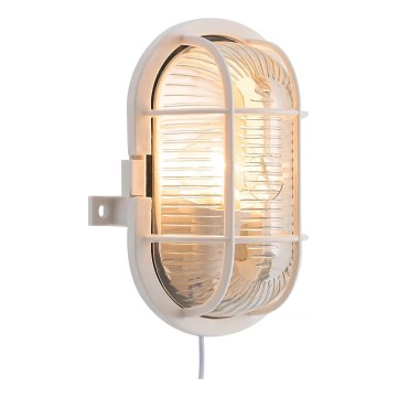 Nordlux - Outdoor wall light SKOTLAMPE 1xE27/60W/230V IP44 white