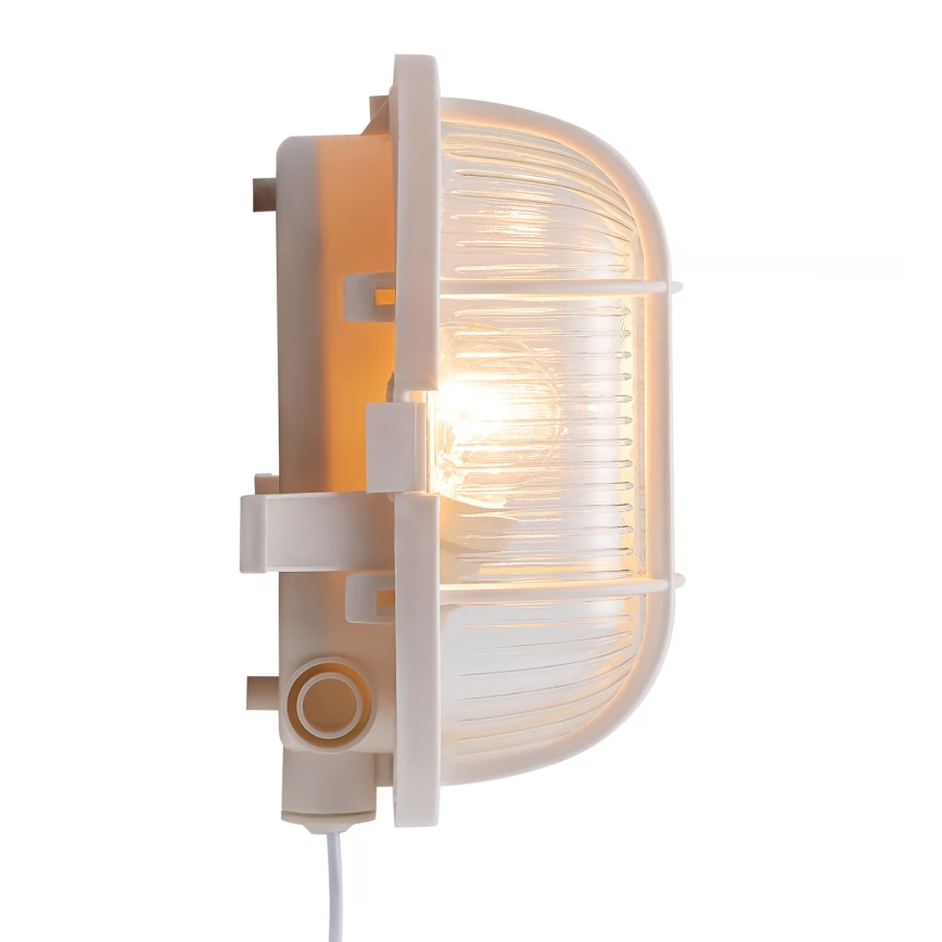 Nordlux - Outdoor wall light SKOTLAMPE 1xE27/60W/230V IP44 white