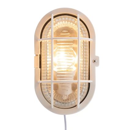 Nordlux - Outdoor wall light SKOTLAMPE 1xE27/60W/230V IP44 white