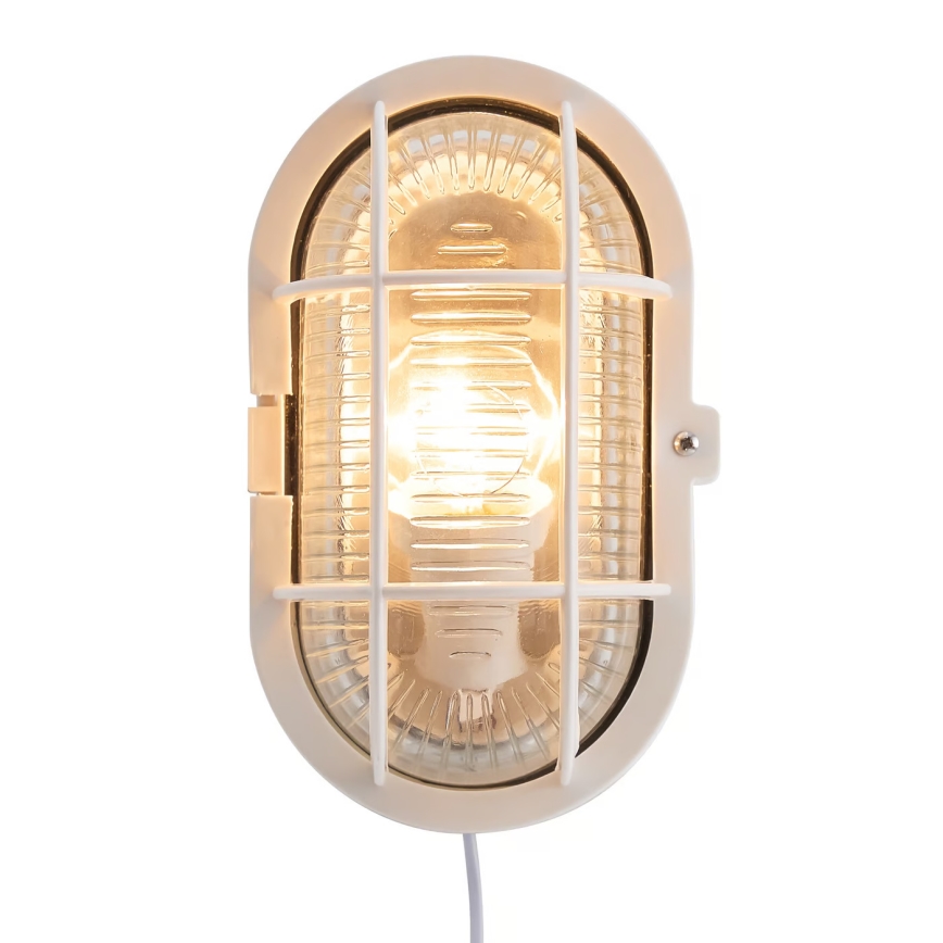 Nordlux - Outdoor wall light SKOTLAMPE 1xE27/60W/230V IP44 white
