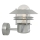 Nordlux - Outdoor wall light with a sensor BLOKHUS 1xE27/60W/230V IP54 silver