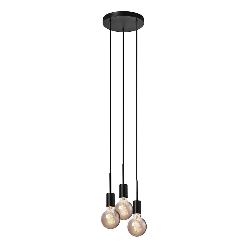Nordlux - PACO 3-Light Cable Pendant, 3xE27/25W/230V, Black