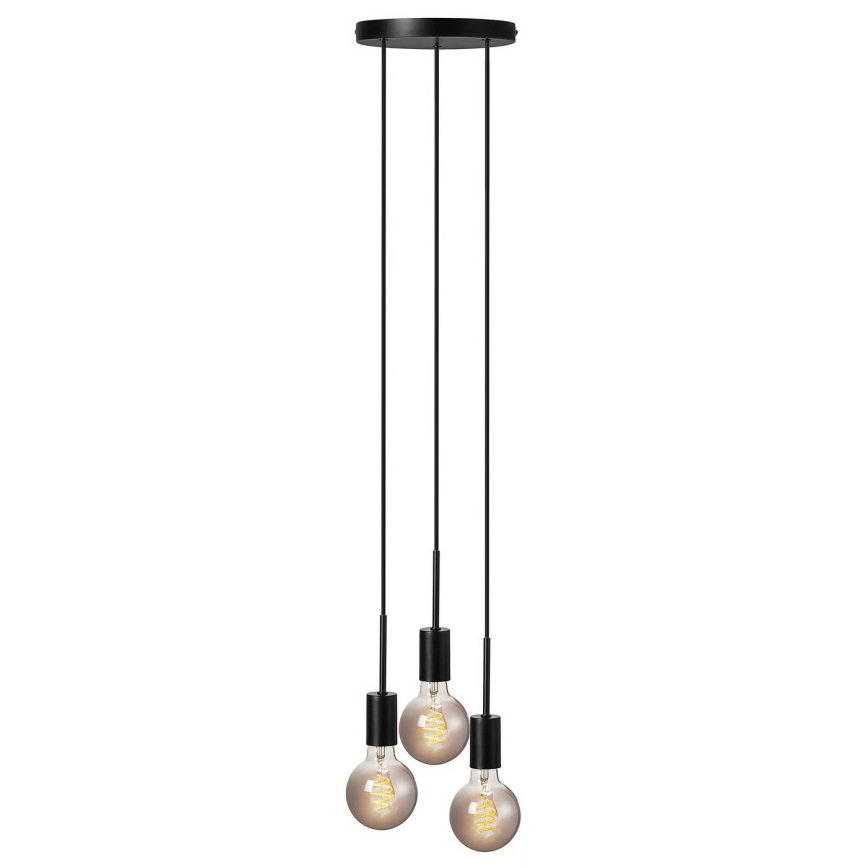 Nordlux - PACO 3-Light Cable Pendant, 3xE27/25W/230V, Black