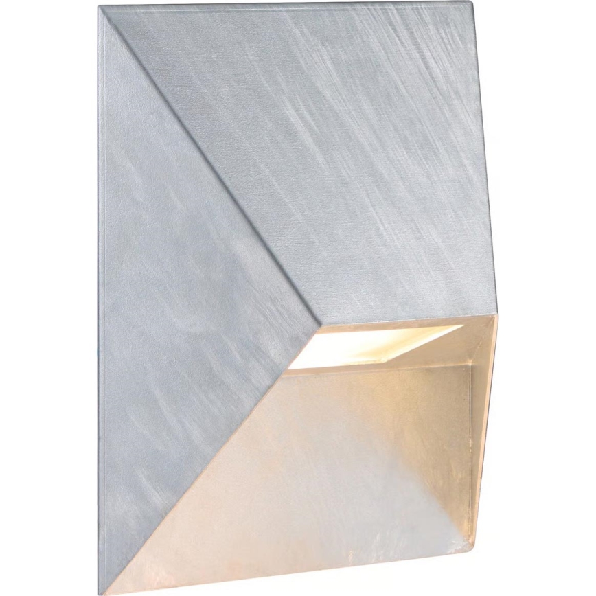 Nordlux - PONTIO Outdoor Wall Light 1x GU10/25W/230V IP54, Silver