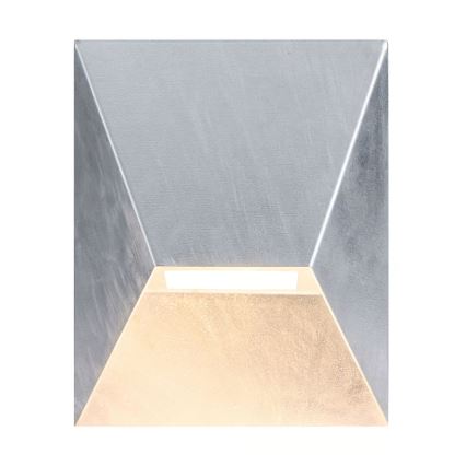 Nordlux - PONTIO Outdoor Wall Light 1x GU10/25W/230V IP54, Silver