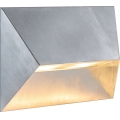 Nordlux - PONTIO Outdoor Wall Light 2xGU10/25W/230V IP54 Silver