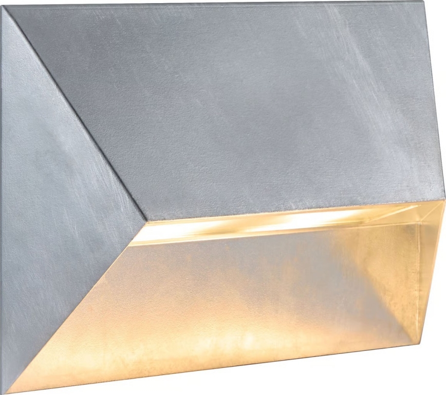 Nordlux - PONTIO Outdoor Wall Light 2xGU10/25W/230V IP54 Silver