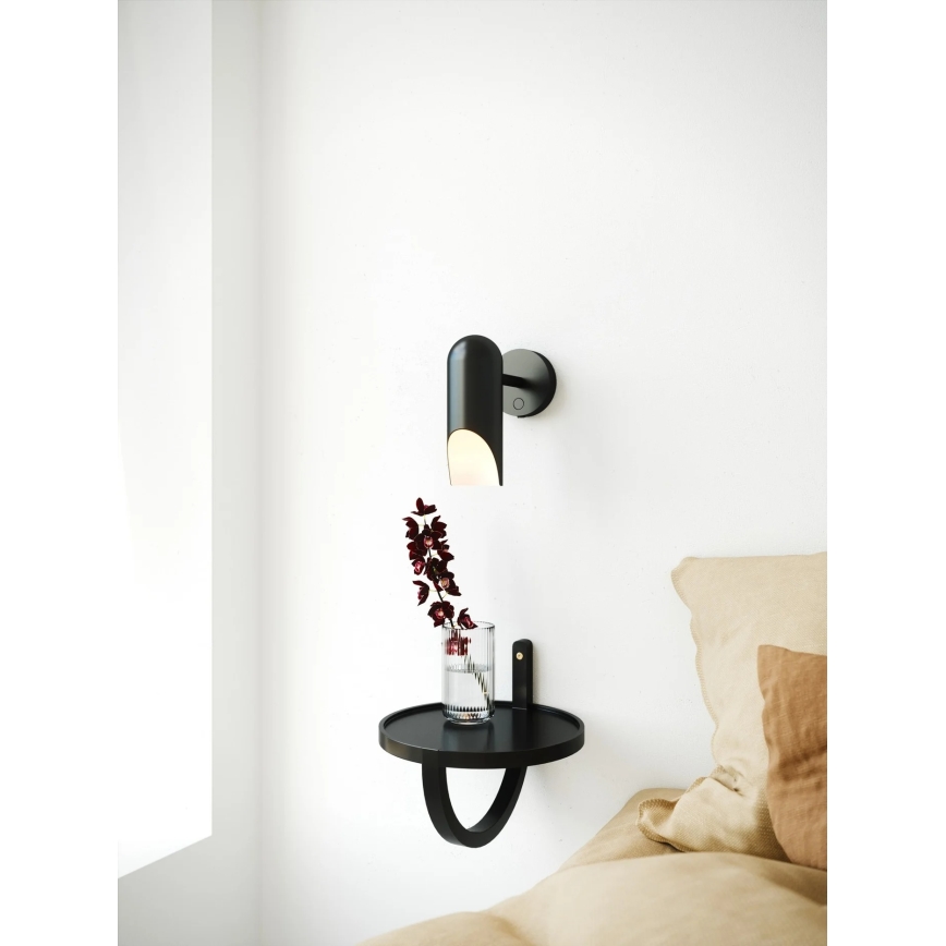Nordlux - ROCHELLE Wall Light 1xGU10/8W/230V Black
