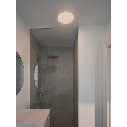 Nordlux - SERENOVA Dimmable LED Bathroom Ceiling Light LED/10/15W/230V 3000/4000/5700K Ø 28 cm IP65 White