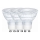 Nordlux - SET 3x LED Bulb GU10/4,7W/230V 4000K