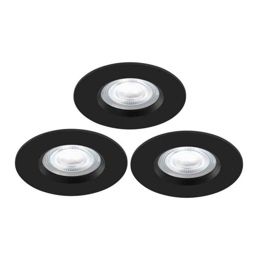 Nordlux - SET 3x LED RGB Dimmable bathroom recessed light DON SMART LED/4,7W/230V 2200-6500K IP65