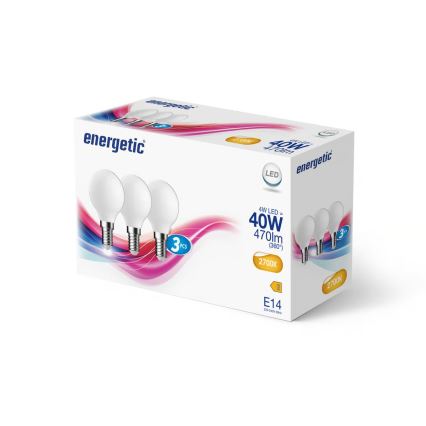 Nordlux - Set of 3 LED Bulbs G45, E14, 4W, 230V, 2700K