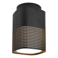 Nordlux - SIDARA Outdoor Ceiling Light 1xE27/15W/230V IP54 Black