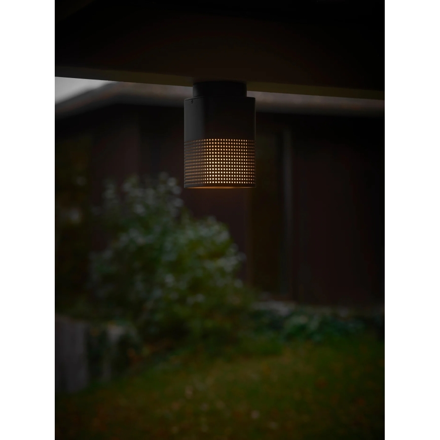 Nordlux - SIDARA Outdoor Ceiling Light 1xE27/15W/230V IP54 Black