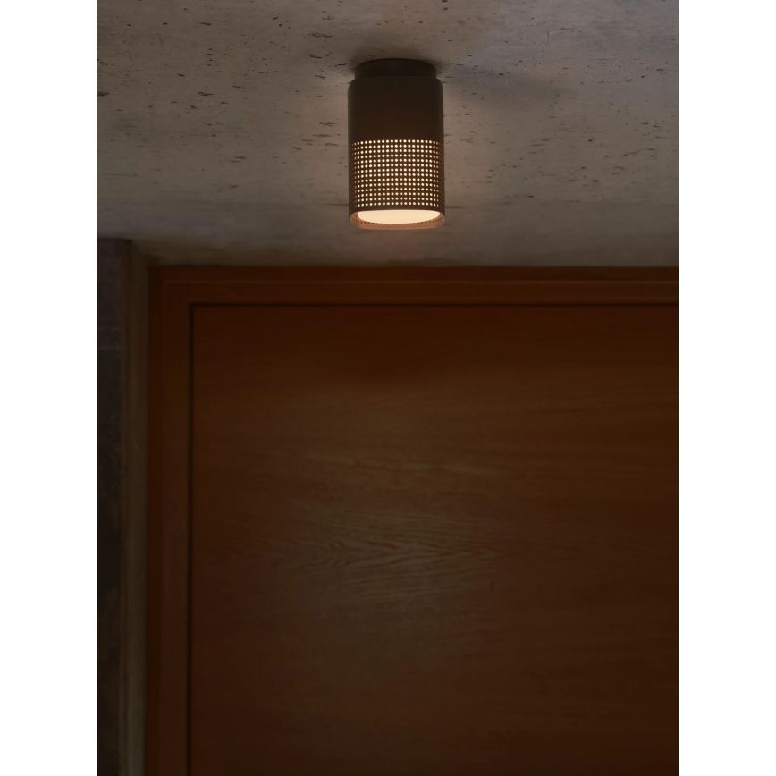 Nordlux - SIDARA Outdoor Ceiling Light 1xE27/15W/230V IP54 Black