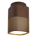 Nordlux - SIDARA Outdoor Ceiling Light 1xE27/15W/230V IP54 Brown