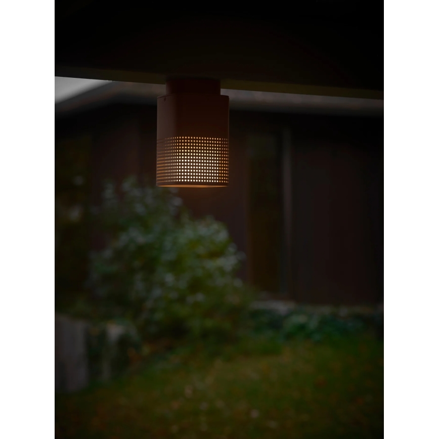 Nordlux - SIDARA Outdoor Ceiling Light 1xE27/15W/230V IP54 Brown