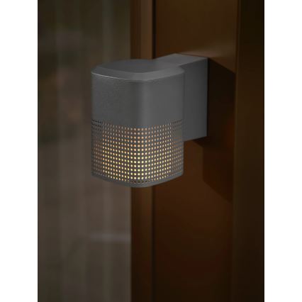 Nordlux - SIDARA Outdoor Wall Light 1x E27/15W/230V IP54 Anthracite