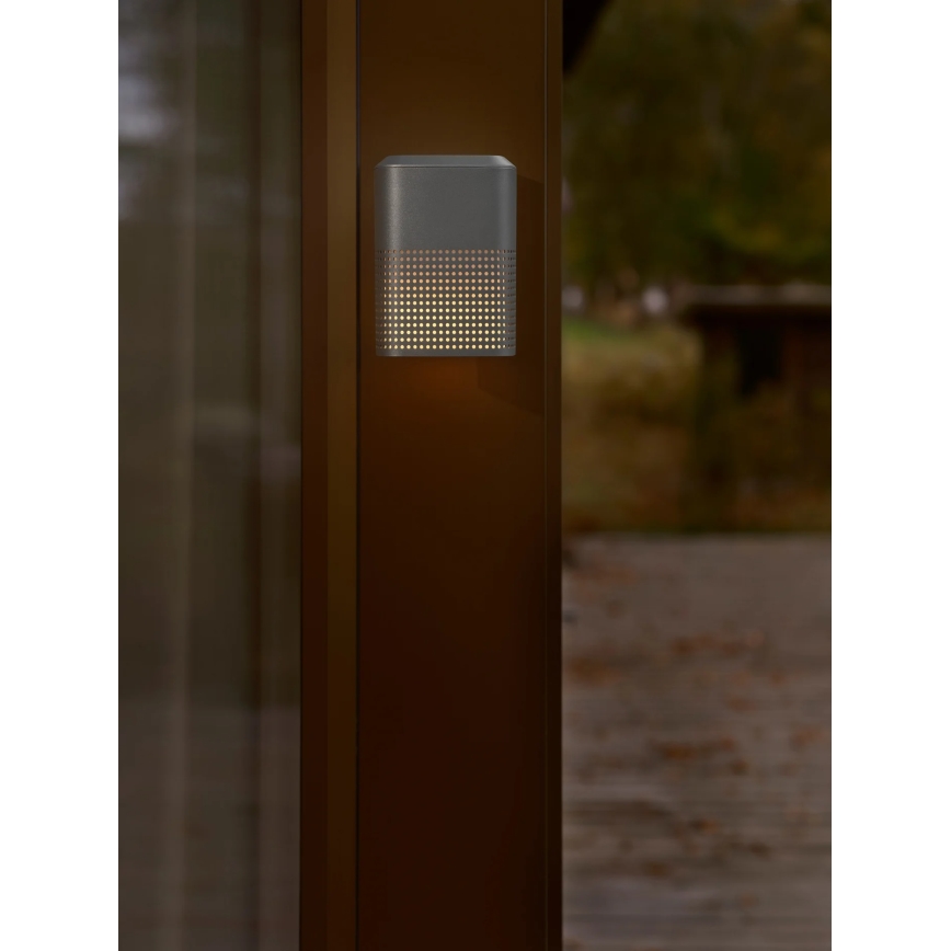 Nordlux - SIDARA Outdoor Wall Light 1x E27/15W/230V IP54 Anthracite