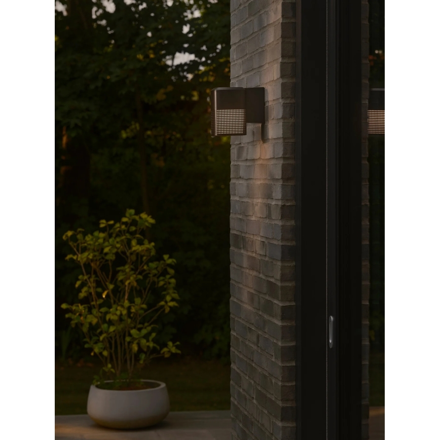 Nordlux - SIDARA Outdoor Wall Light 1x E27/15W/230V IP54 Black
