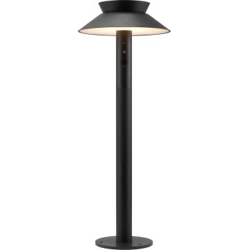 Nordlux - Solar LED Lamp with Sensor LED/5W/3,7V IP44 Black 60 cm