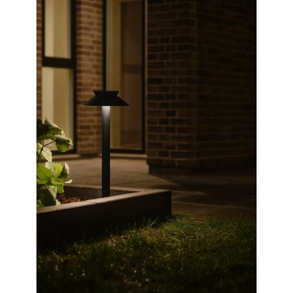 Nordlux - Solar LED Lamp with Sensor LED/5W/3,7V IP44 Black 60 cm