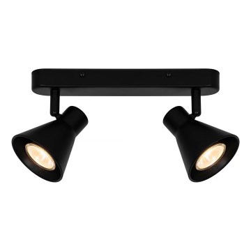 Nordlux - Spotlight EIK 2xGU10/35W/230V Black