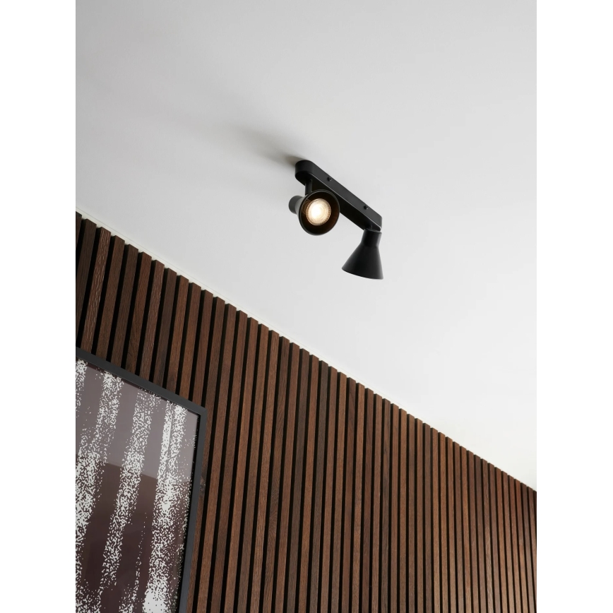 Nordlux - Spotlight EIK 2xGU10/35W/230V Black