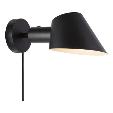 Nordlux - STAY Wall Light 1xE27/60W/230V Black