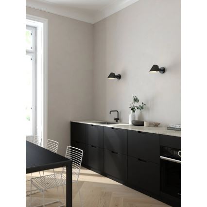 Nordlux - STAY Wall Light 1xE27/60W/230V Black