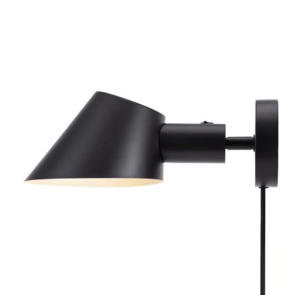 Nordlux - STAY Wall Light 1xE27/60W/230V Black