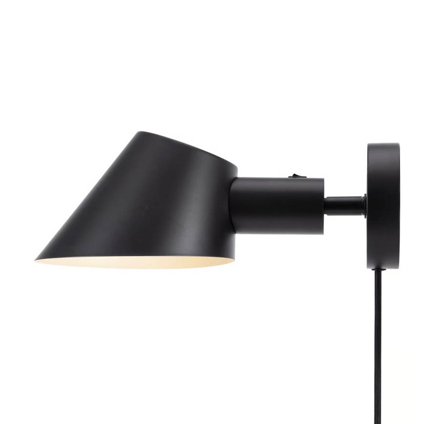 Nordlux - STAY Wall Light 1xE27/60W/230V Black