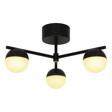 Nordlux - Surface-mounted chandelier CONTINA 3xG9/5W/230V black