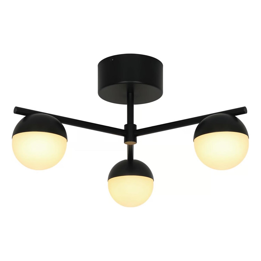 Nordlux - Surface-mounted chandelier CONTINA 3xG9/5W/230V black