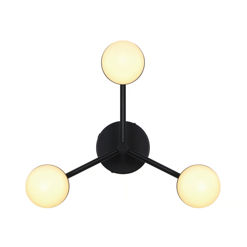 Nordlux - Surface-mounted chandelier CONTINA 3xG9/5W/230V black