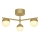 Nordlux - Surface-mounted chandelier CONTINA 3xG9/5W/230V brass