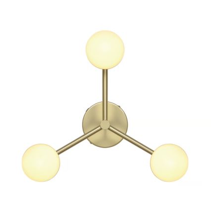 Nordlux - Surface-mounted chandelier CONTINA 3xG9/5W/230V brass