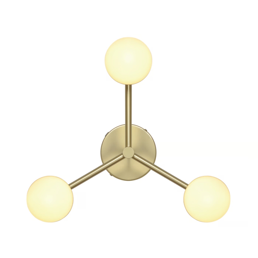 Nordlux - Surface-mounted chandelier CONTINA 3xG9/5W/230V brass