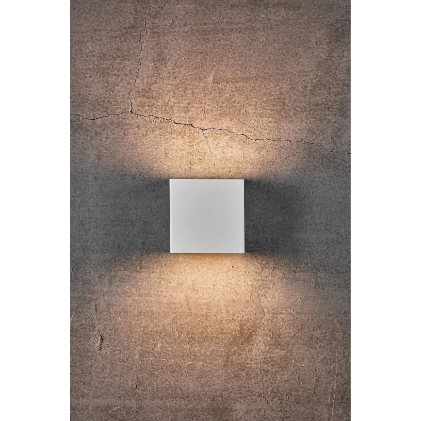 Nordlux - TURN LED Dimmable Outdoor Wall Light, 13.8W/230V, IP54, White