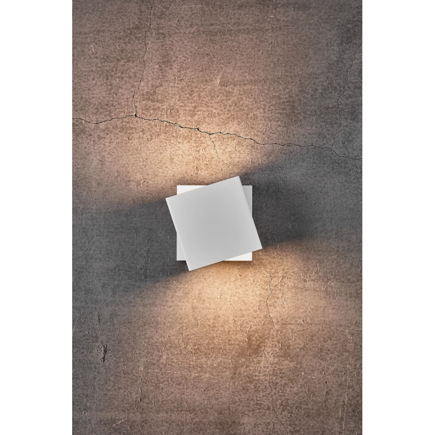 Nordlux - TURN LED Dimmable Outdoor Wall Light, 13.8W/230V, IP54, White