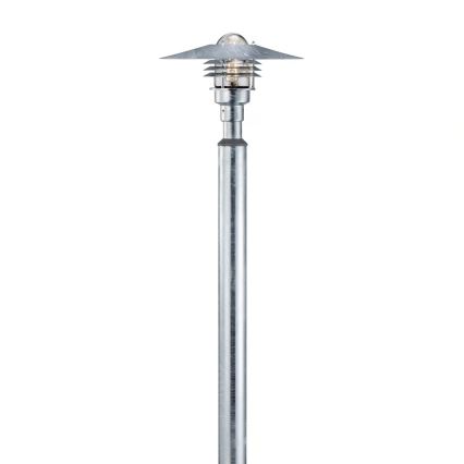 Nordlux - VEJERS Outdoor Lamp 1xE27/60W/230V IP54 Silver 130 cm