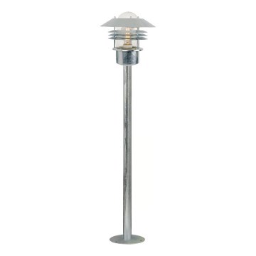 Nordlux - VEJERS Outdoor Lamp 1xE27/60W/230V IP54 Silver 92 cm